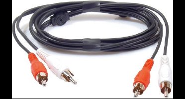 "KRAM XA291 1.5m 2 x RCA Zwart, Rood, Wit audio kabel"