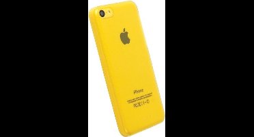 Krusell FrostCover voor de Apple iPhone 5C (transparant yellow)