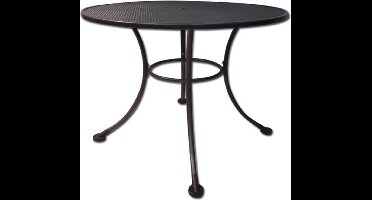 Tuintafel metaal rond 90cm