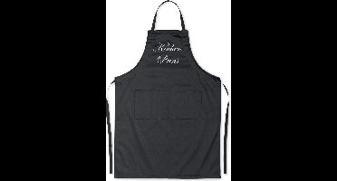 Benza Schort Keukenschort Mooi, Leuk, Grappig, Luxe - Keuken Prins - Zwart