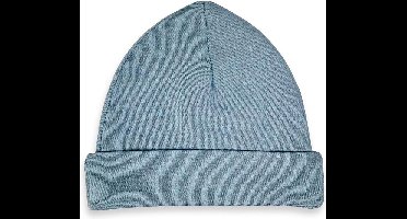 Funnies baby-mutsje - 50/56 - Grijs/blauw