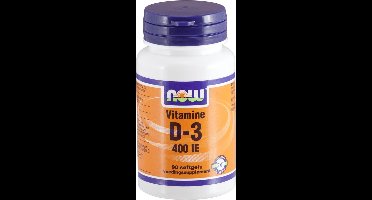 Now Foods Vitamine D3 - 180 capsules
