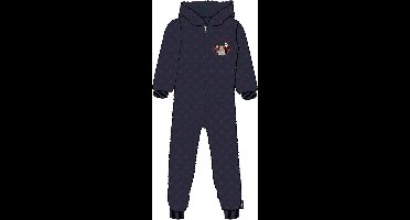 Nachtwacht Onesie - Blauw/Rood maat 146/152
