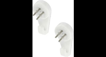 Betonhaken. groot. 35mm. 2 stuks. Deltafix.