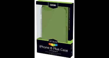 GRIXX Optimum Case iPhone 6 Plus Hard Transparent