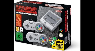 Nintendo Classic Mini: Super Entertainment System - Grijs (import IT)