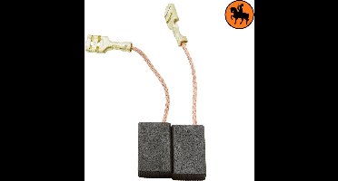 Koolborstelset voor AEG Slijper 336263 - 5x10x16mm