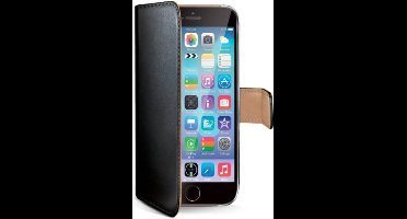 Celly Boekmodel Hoesje iPhone 8 / 7 - Zwart