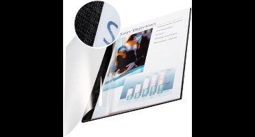 Leitz impressBIND Soepele Omslagen - 10,5 mm - Zwart - 10 stuks