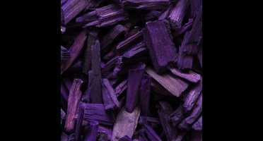 Houtsnippers Gekleurd Klein / Decochips 10-20mm - PAARS - Bodembedekking Bloempotten en Plantenbakken - Zak 5 ltr