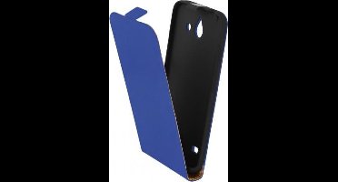 Mobiparts Premium Flip Case Huawei Ascend Y550 Blue