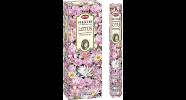 HEM Wierook Precious Lotus - Voordeelbox (6 Pakjes / 120 stokjes)