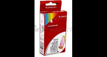 FLWR - Inktcartridge / BCI-6PM / Foto Magenta - Geschikt voor Canon