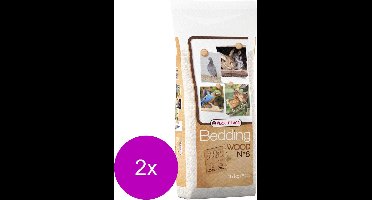 Versele-Laga Wood Bedding Beukenhout No. 8 - Vogelbodembedekking - 2 x 15 kg