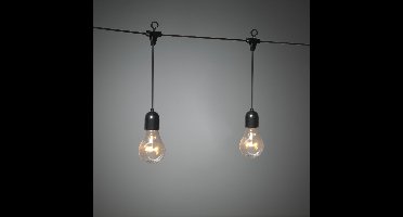 Konstsmide 2384-800 Lichtgordijn Binnen/buiten Energielabel: G (A - G) werkt op het lichtnet Aantal lampen 180 LED Amber Verlichte lengte: 9.5 m