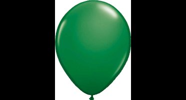 Donkergroene Metallic Ballonnen 30cm 25 stuks