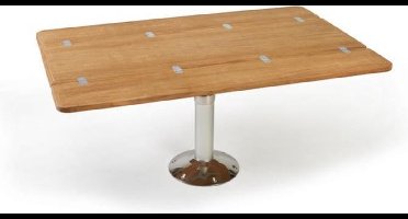 ARC Marine inklapbaar tafelblad - boot tafel van teakhout - 90 x 60 cm