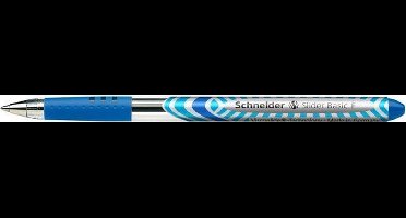 balpen Schneider Slider Basic F 0,3mm blauw doos met 10 stuks