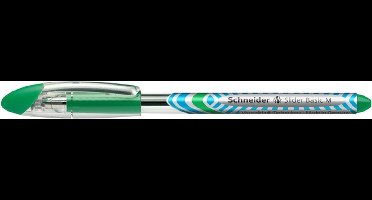 Rollerpen Schneider Slider medium groen | 10 stuks