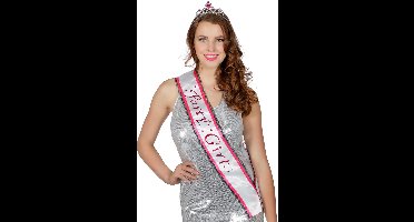 Sjerp Party Girl - Wit Roze - Verjaardag Sjerp