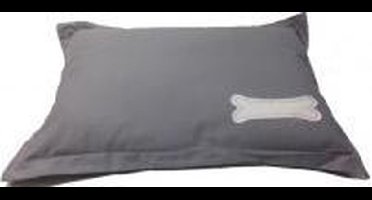 Posh bone kussen grijs 80 x 60 x 12  cm