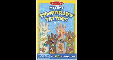Melissa & Doug - Mijn Eerste Tijdelijke Tatoeages Blauw