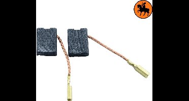 Koolborstelset voor Milwaukee Schuurmachine HDE10RQX - 5x10x13mm