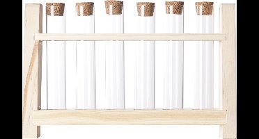 Cosy&Trendy Tubes - Houten Houder Met 6 Tubes