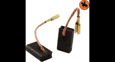 Koolborstelset voor Metabo frees/zaag W 8-125 - 5x10x16mm