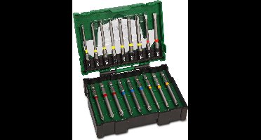 HiKOKI 40030022 18-delige extra lange bitset - 75mm