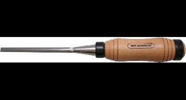 Skandia Steekbeitel - 6 mm Houten Heft