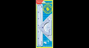 Geometric Kit 30 cm 3-delig voor linkshandigen