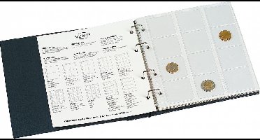 Numis muntalbum groen