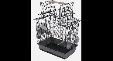 Vogelkooi - Parkietenkooi - Kanariekooi - voliere - Met Badhuis