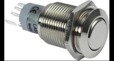 Ronde Metalen Drukknop Dpdt 2No 2Nc