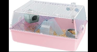 Ferplast Mini Duna Hamsterkooi - Assorti - 55 x 39 x 27 cm