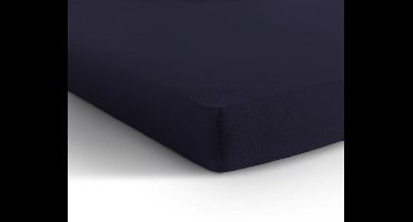 Dreamhouse Dubbel Jersey Hoeslaken – 80/90/100x200 – Navy – Lekker Zacht
