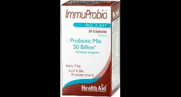 Immuprobio Probiotics Blend 50 Billion - Vegan Immune Enhancement Capsules