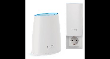Netgear Orbi RBK30 - Mesh Wifi - Router + Wall-plug satelliet