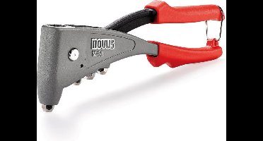 Novus Popnagel pistool N-30 grijs en rood
