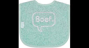 Funnies slabber met tekst boef mint