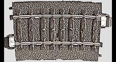 H0 Märklin C-rails (met ballastbed) 24207 Gebogen rails 6 stuk(s)