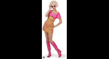 Fantasy jurkje rose Maat 44