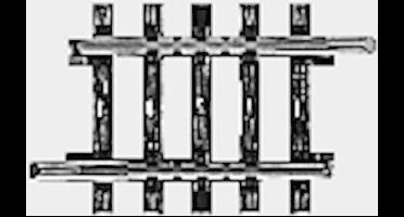 H0 Märklin K-rails (zonder ballastbed) 2208 Rechte rails 35.1 mm 10 stuk(s)