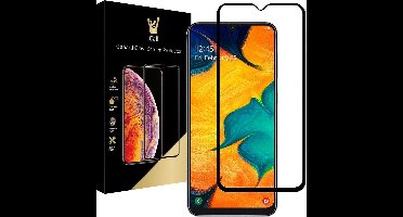 Screenprotector geschikt voor Samsung Galaxy A30 - Glas Screen Protector