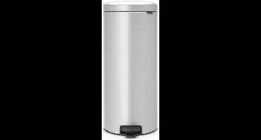 Brabantia NewIcon Prullenbak - 30 liter - Metallic Grey