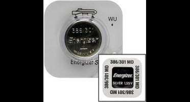 386 - 301 horloge batterij SR1142SW Energizer