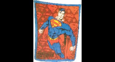 Superman fleece deken