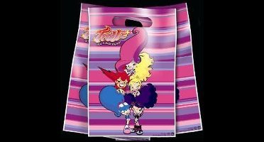 6 feestzakjes - Trolls - plastic
