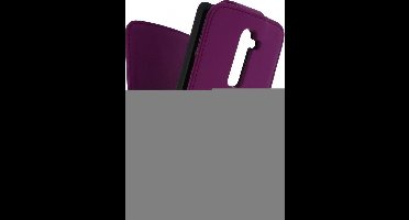 Xccess Leather Flip Case LG G2 Purple
